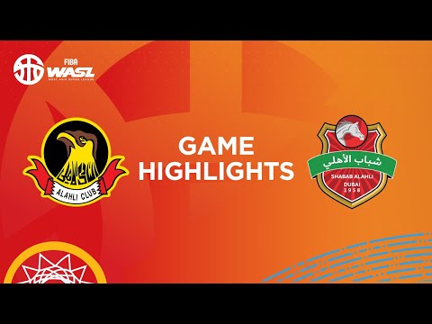 FIBA WASL 24/25 West Asia League Group Phase | AL AHLI CLUB vs SHABAB AL AHLI | GAME HIGHLIGHTS