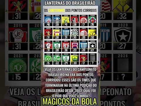 Lanternas Brasileirão #brasil #futebol #saopaulo #flamengo #palmeiras #botafogo #santos #corinthians
