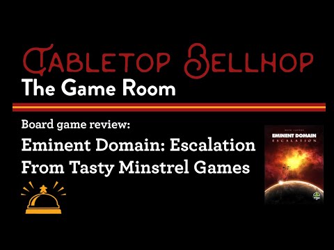 Eminent Domain: Escalation REVIEW, The first expansion for this unique deck-building card game.