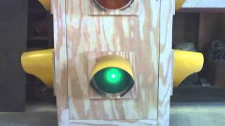 Traffic light gun safe