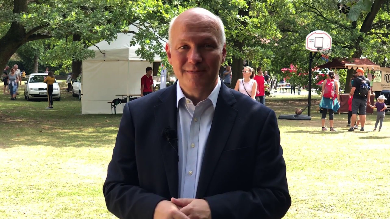 Pavel Fischer na Babím létě v Kunraticích