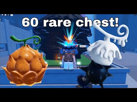 [GPO] Opening 60 Rare chests (Mythical Drop)