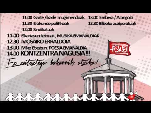 Urriaren 11an DENOK GREBALARIEN ASKE GUNERA!!