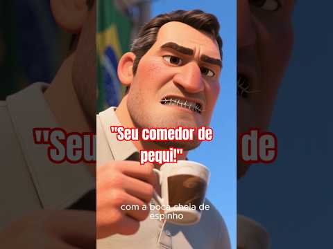 O mineiro brigando com o goiano #goias #minasgerais #pequi