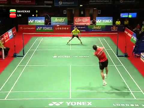 [2011 World Championship MS-R1] Lin Dan vs Kestutis Navickas [2]