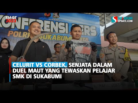 Celurit vs Corbek, Senjata dalam Duel Maut yang Tewaskan Pelajar SMK di Sukabumi