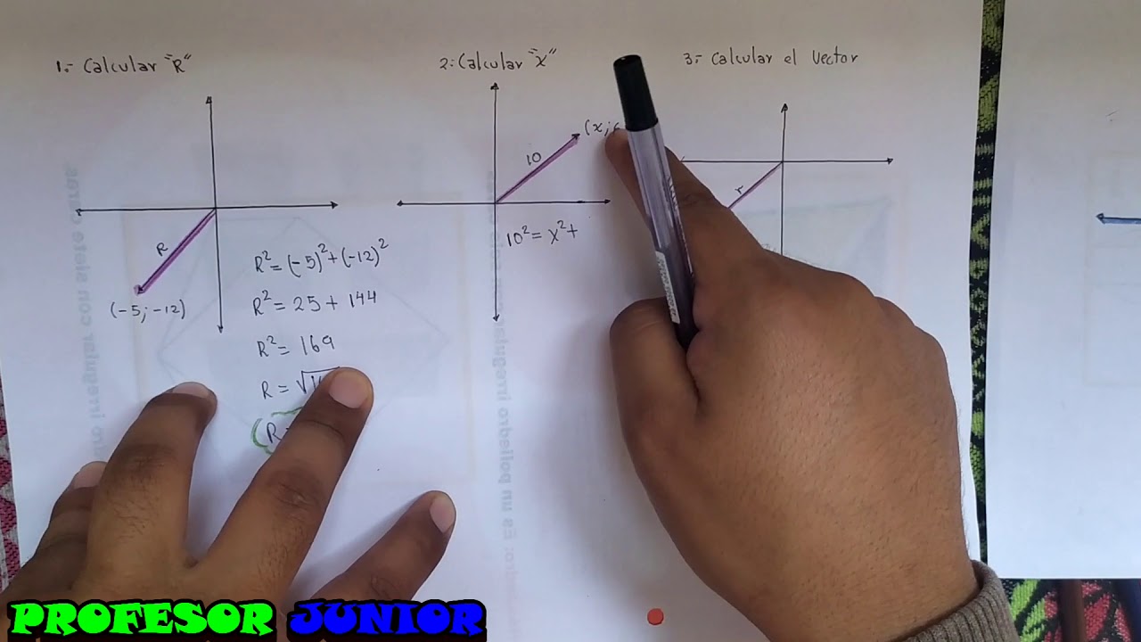 Radio vector ejercicios