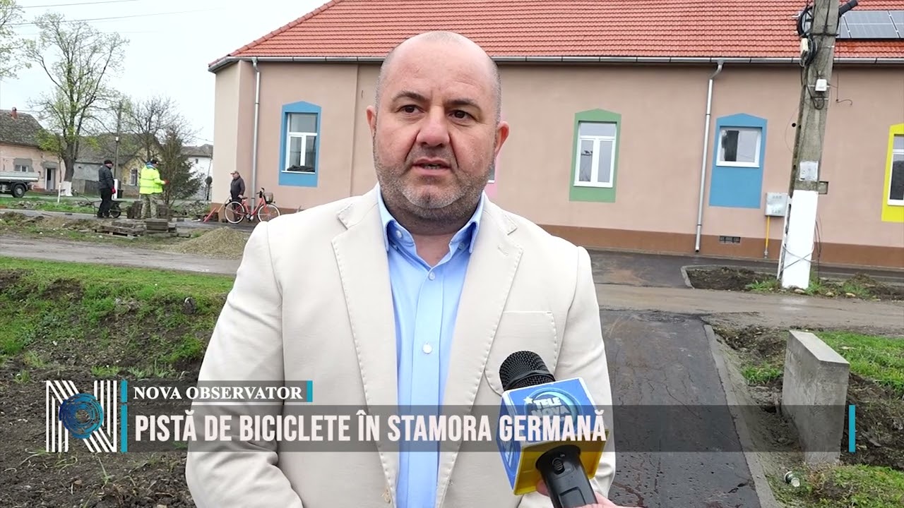 PISTĂ DE BICICLETE ÎN STAMORA GERMANĂ
