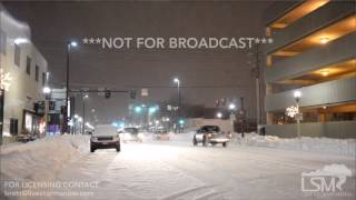 New Years Day, Heavy Snow, Bismarck, ND 2017