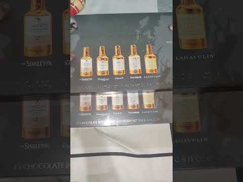Anthon Berg liquor filled dark chocolate collection #shorts #trending #liquor #youtubeshorts