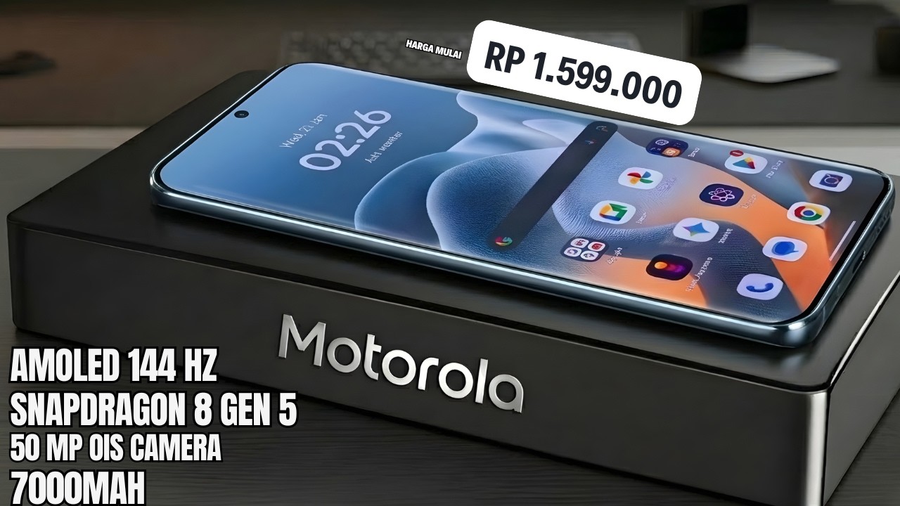 KEMBALI MENGGEBRAK PASAR‼️7000MAH, 12/512GB | MOTOROLA TERBARU DAN TERBAIK 2026