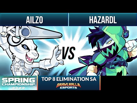 Ailzo vs HazardL - Top 8 Elimination - Spring Championship 2022 - SA 1v1