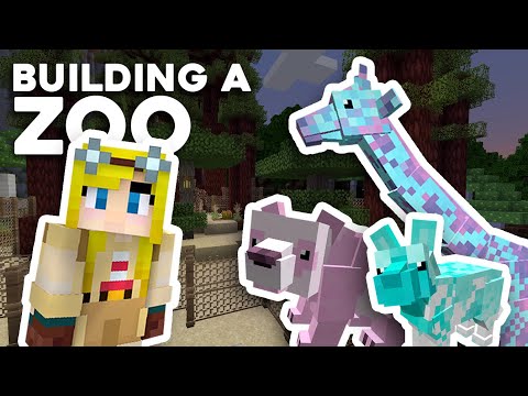 FalseSymmetry - THE CRAZIEST ANIMAL IN MINECRAFT?! | Let's Build a Minecraft Zoo | 05 #ad