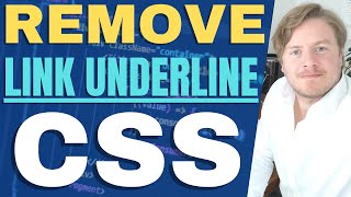 How to Remove Underline From Link With CSS