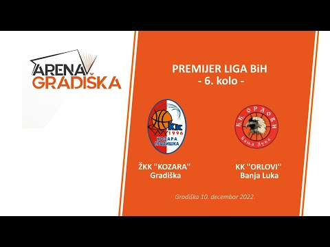 PREMIJER LIGA BiH (Ž) 6. KOLO |  Kozara - Orlovi