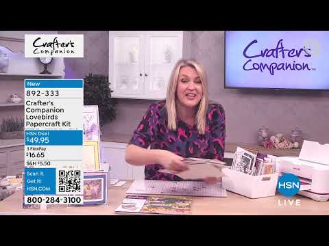 HSN | Crafting with Adam & Crafter's Companion 01.28.2025 - 09 PM