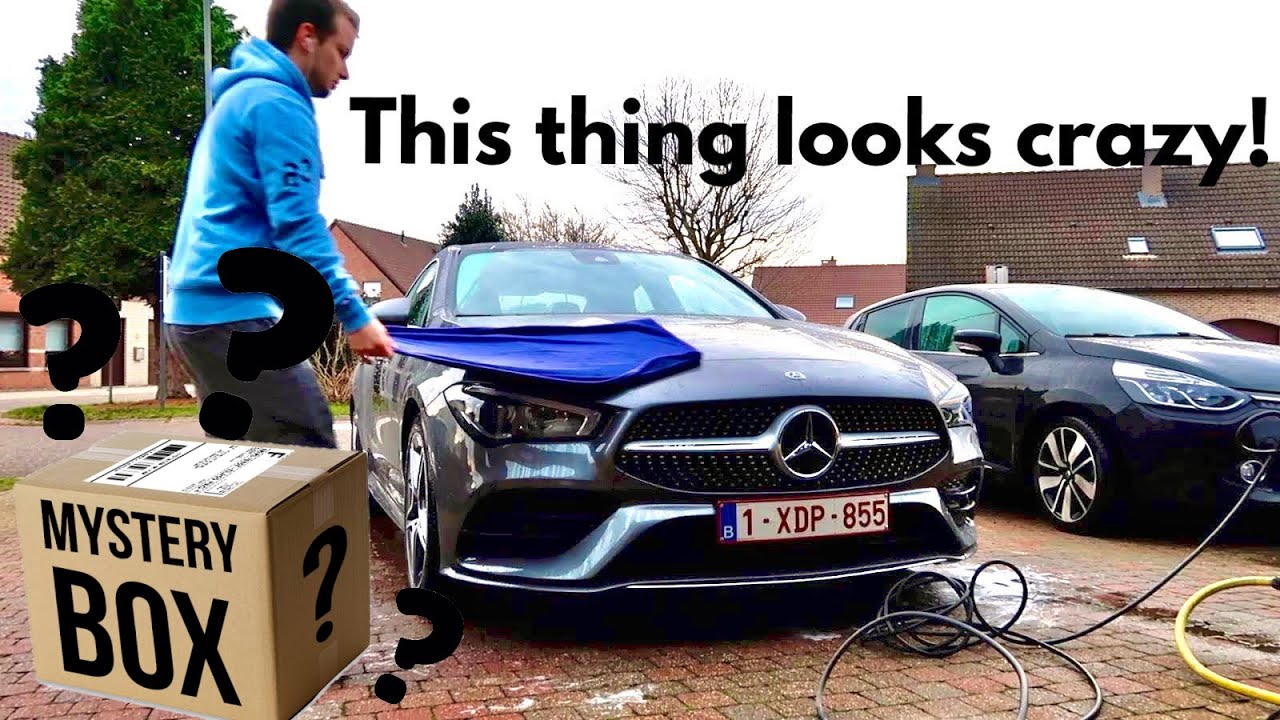 ORDERED A MYSTERY BOX AND CLEANED MY CAR WITH IT!!!
