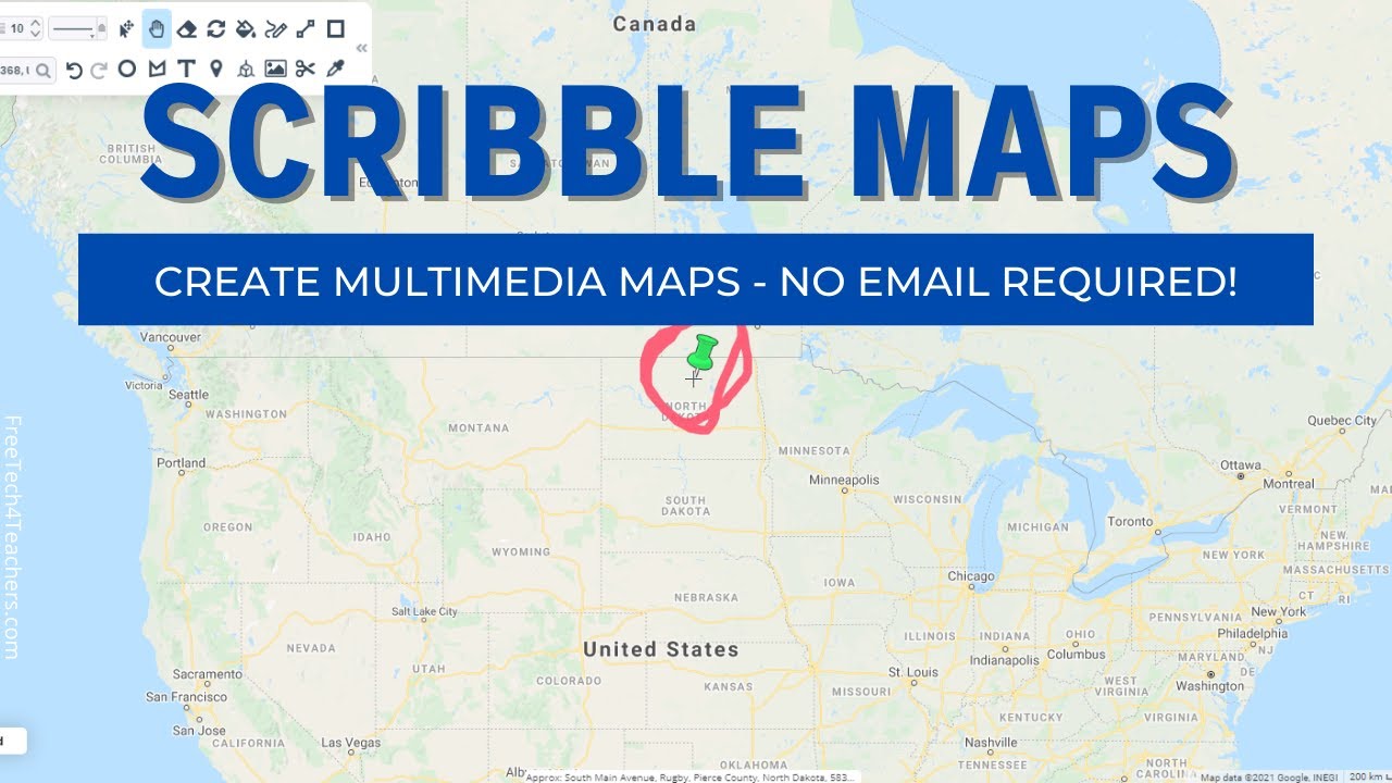 How to Create a Multimedia Map With Scribble Maps - No Email Required!