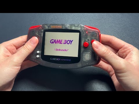 Nintendo GameBoy Advance mit IPS V2 LCD Display Mod und extra hellem Display
