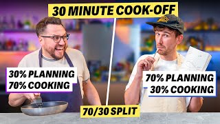 Which Wins? Cooking or Planning?