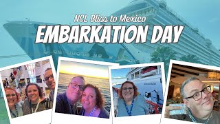 Embarking on the NCL Bliss! Our First Day Sailing to the Mexican Riviera ✨🚢🌴