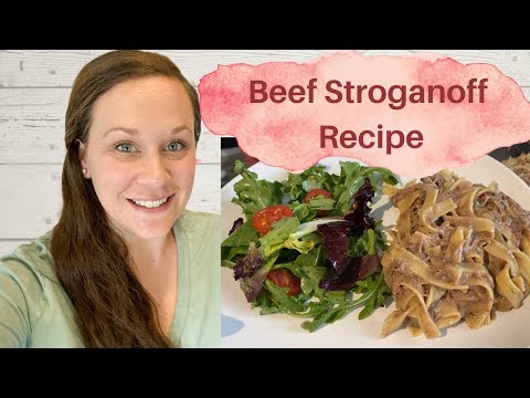 Beef Stroganoff Recipe | Slow Cooker