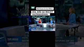 NZZ Expertin: die #AfD ist NICHT rechtsextrem ⚠️
