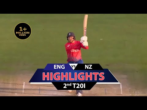 2nd T20I | Highlights | New Zealand Tour Of England | 1st September 2023