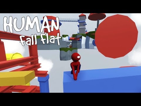 Human Fall Flat - Red Roof - Part 2 of 2 [Workshop] - Gameplay, Walkthrough Video