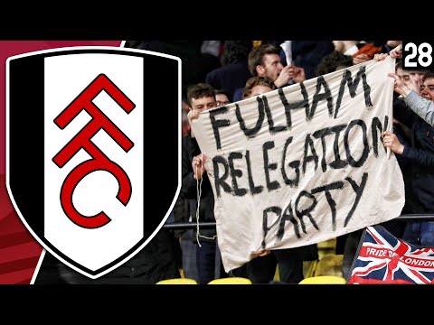 DO WE SURVIVE THE RELEGATION BATTLE??? FIFA 20 FULHAM CAREER MODE #28
