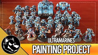 My Painted Ultramarines Army So Far