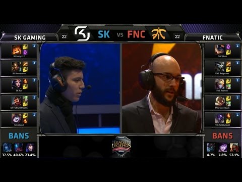 EU LCS SK vs FNC Game 2 Highlights (EU LCS Spring 2015)