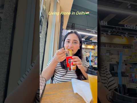 Living Alone in Delhi #minivlog #ytshorts #shorts