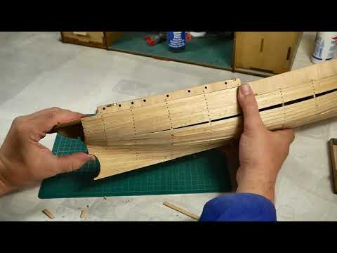 CASCO 016- Como forrar el casco 4. ENDURANCE - Modelismo Naval - Artesanía