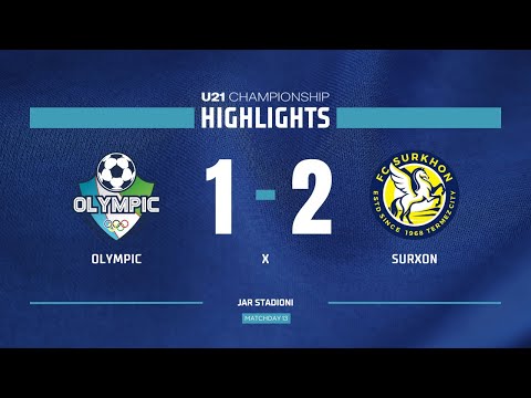 U21 Chempionati. Olympic - Surxon 1:2 | HIGHLIGHTS