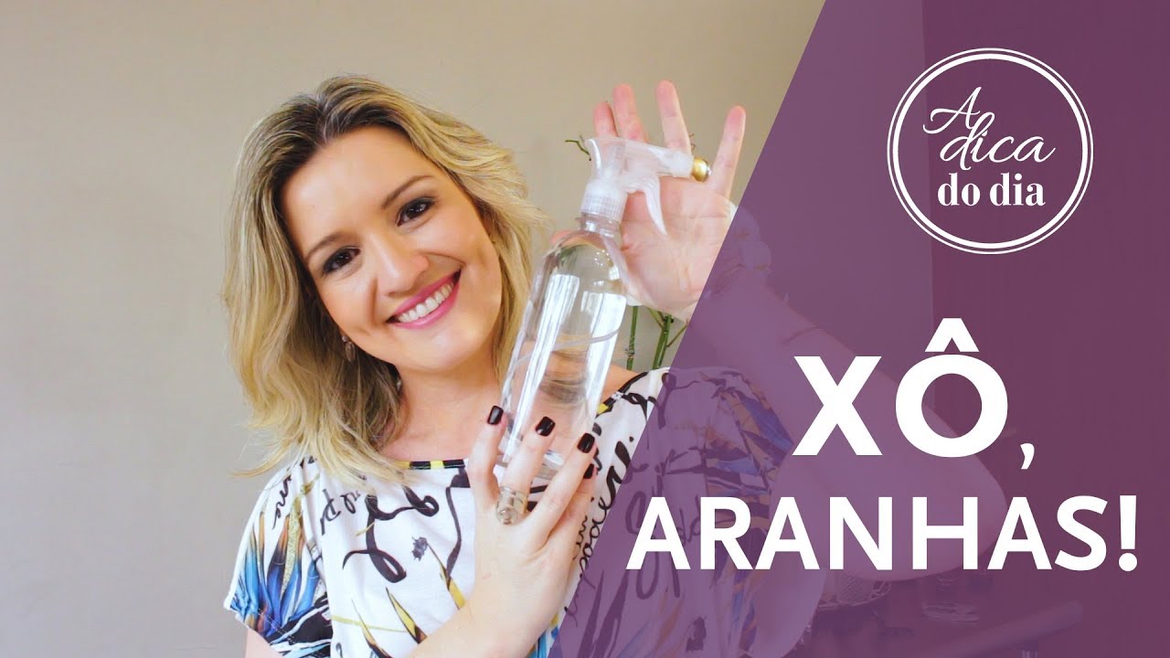 INSETICIDA CASEIRO CONTRA ARANHAS (DIY) | A DICA DO DIA COM FLÁVIA FERRARI