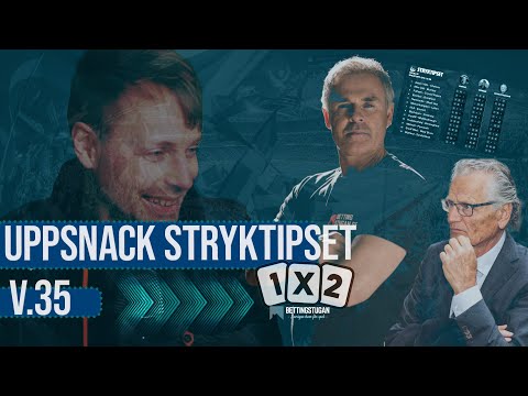 Uppsnack Stryktipset Lördag 31/8 🔥 13 miljoner jackpot » Tips & Förslag Weimer, Bosse, & Harrysson