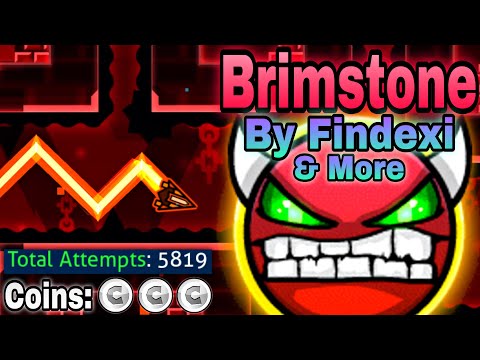 Most Unbalanced Level I've Ever Played | Brimstone by Findexi & More (Demon) | Geometry Dash [2.2]