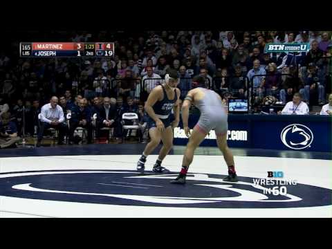 Wrestling in 60: 165 Pounds - Martinez vs. Joseph