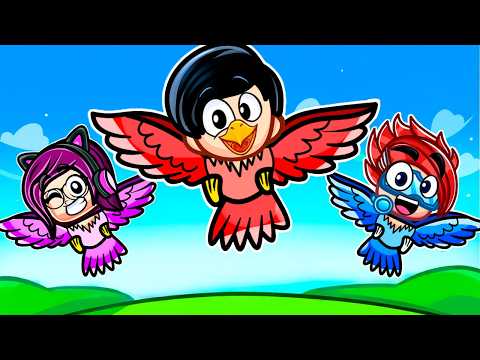 ROBLOX but WE ARE A FAMILY OF BIRDS 2 | Karim Plays