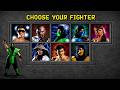 Mortal Kombat 1 Arcade Mugen Reptile Playthrough