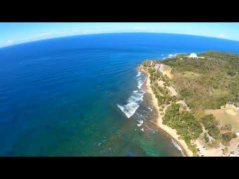 Vuelo en paramotor Añasco,Mayagüez y Rincon. Puerto Rico.