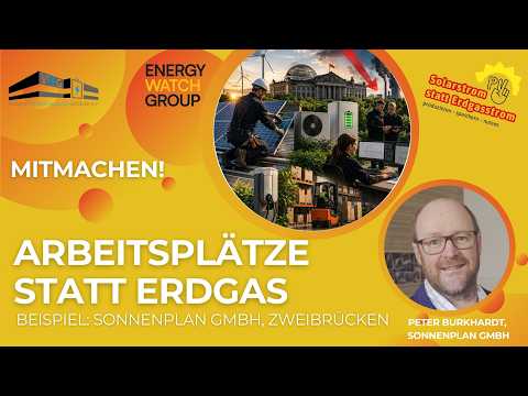 Video Thumbnail: ARBEITSPLÄTZE STATT ERDGAS