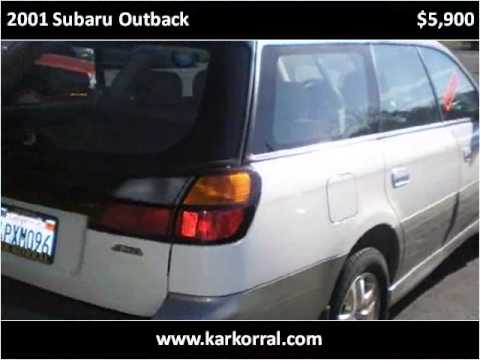 2001 Subaru Outback Used Cars Napa CA