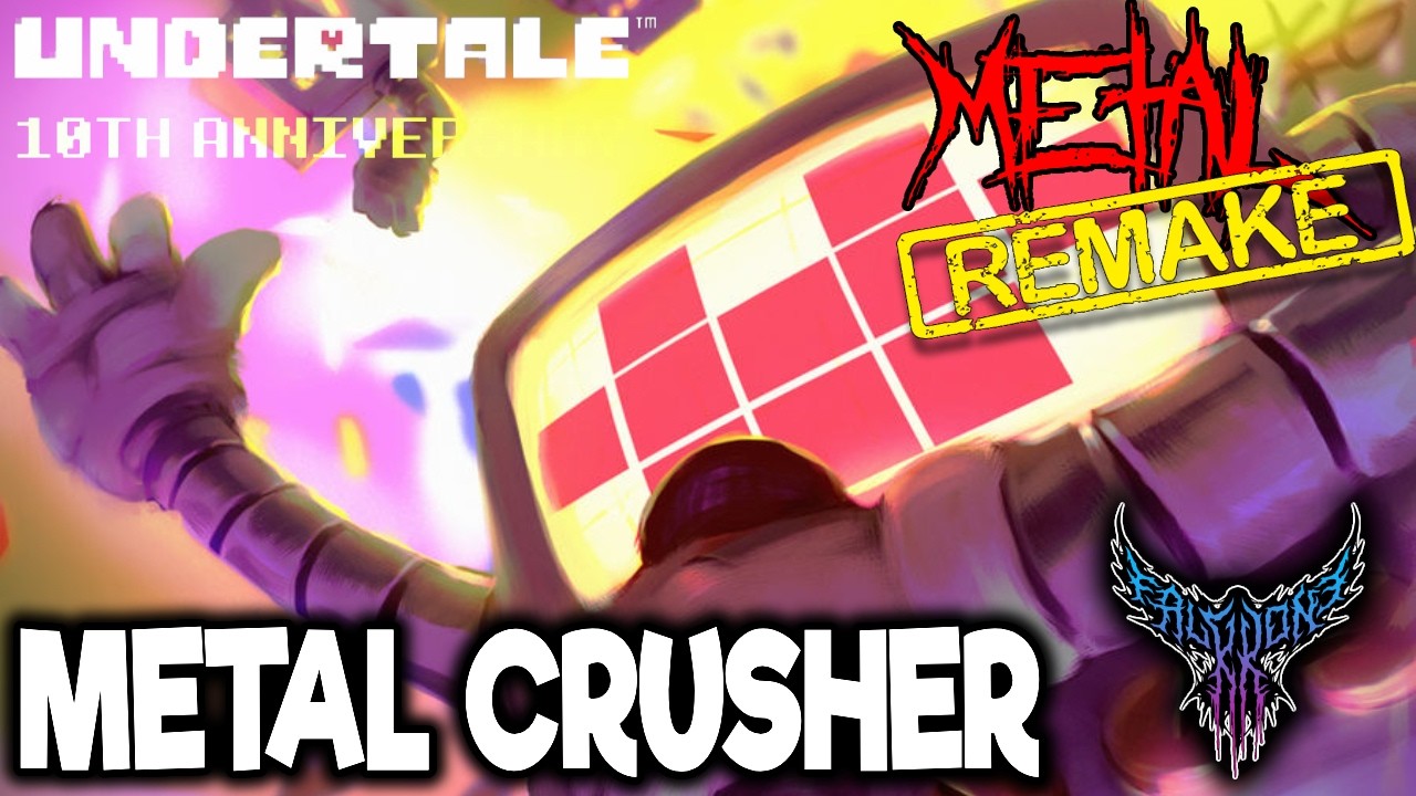 UNDERTALE Anniversary - Metal Crusher 【Intense Symphonic Metal Cover】