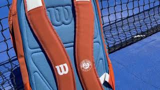 Download the video "Wilson Roland-Garros Super Tour Tennis Backpack #tennis #tennisbags #rolandgarros"