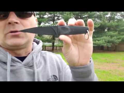 Cold Steel FGX Skean Dhu knife review