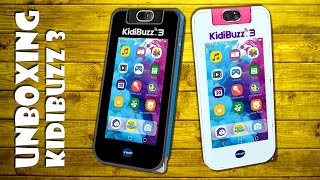 Unboxing vtech KidiBuzz 3 Kinder Messenger Smartphone Lerncomputer 6 bis 12 Jahre