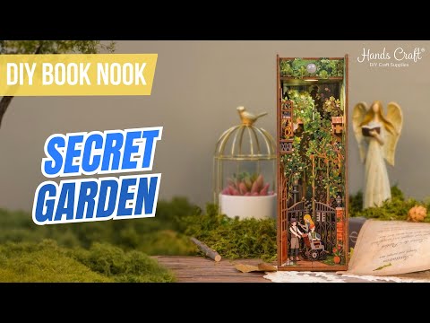 DIY  BOOK NOOK SECRET GARDEN