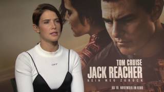 Cobie Smulders on kissing Tom Cruise